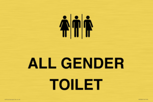 Female, Male and Non-gender specific